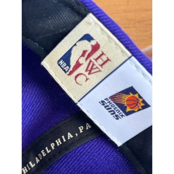 Phoenix Suns Swingman Hat Cap Mitchell & Ness Hardwood Classic Snapback Mauve - Picture 13 of 14